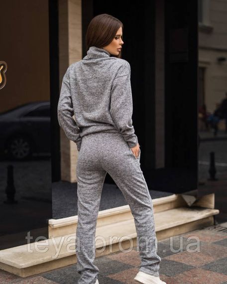 Спортивний костюм для жінок колір сірий розміри L, XL, S, M FI_002034 | Зображення 2