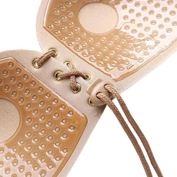 Бюстгальтер-невидимка Fly bra на самоклейній основі з ефектом Push-Up, набір 2 шт., чаша В | Зображення 1