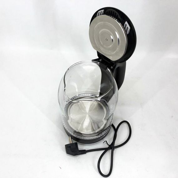 Электрочайник стеклянный Sea Breeze SB-014, 1.8 л, 1500 Вт, с подсветкой | Зображення 2
