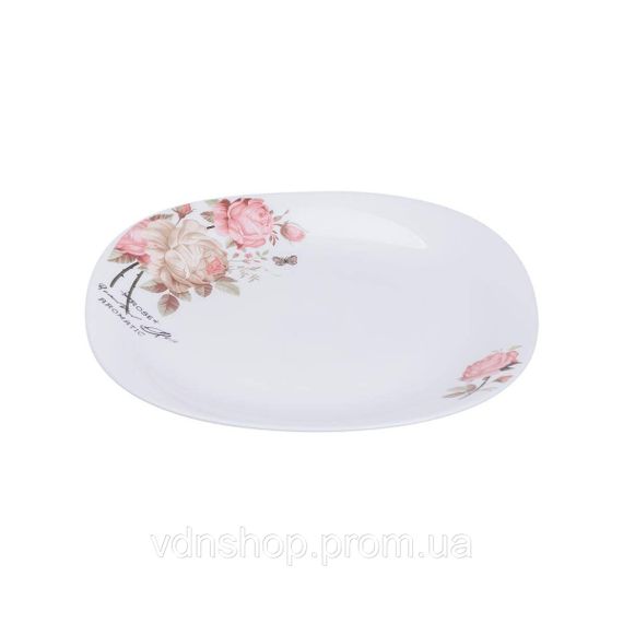 Столовий сервіз порцелянаовий на 6 персон 18 тарілок білий HP-7-714 | Зображення 4