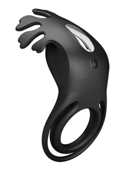 Ерекційне кільце Pretty Love — Vibration Penis Ring Ruben Black, BI-210311-1 sexstyle | Зображення 3