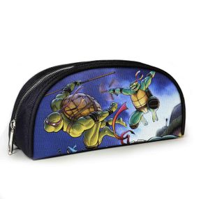 Пенал школьный с принтом Черепашки-ниндзя 23х10х8 см детский для девочки,мальчика (3979)