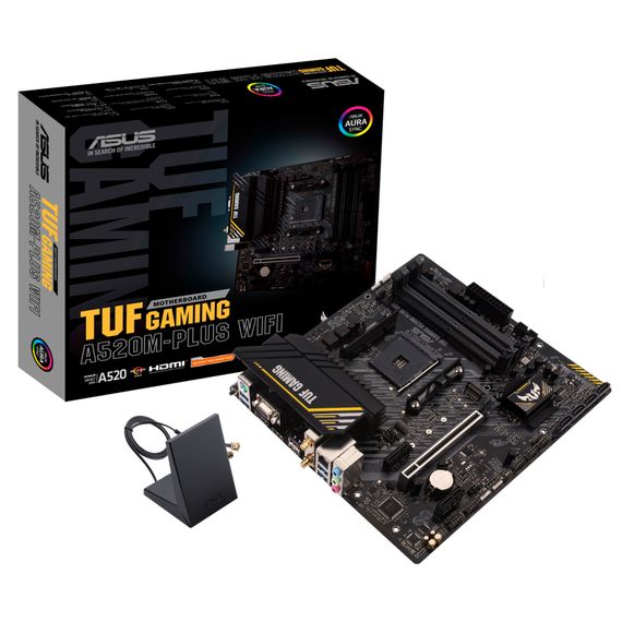 Материнська плата ASUS TUF GAMING A520M-PLUS WIFI | Зображення 4