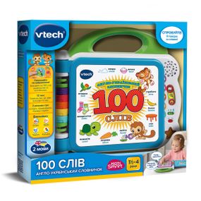 Развивающая игрушка Англо-украинский словарик 100 слов