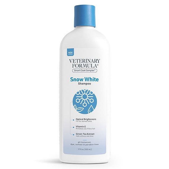 Шампунь для собак і котів з білою шерстю Veterinary Formula Snow White Shampoo, 503 мл