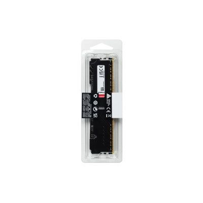 Модуль памяти для компьютера DDR4 8GB 2666 MHz Fury Beast Black Kingston Fury (ex.HyperX) (KF426C16BB/8) | Зображення 5