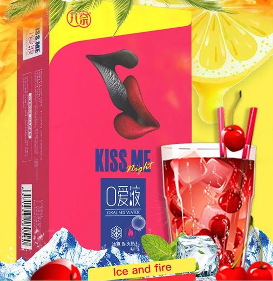 Лубрикант для орального сексу KISS ME NIGHT 2in1 (вишня та лимон) | Зображення 4
