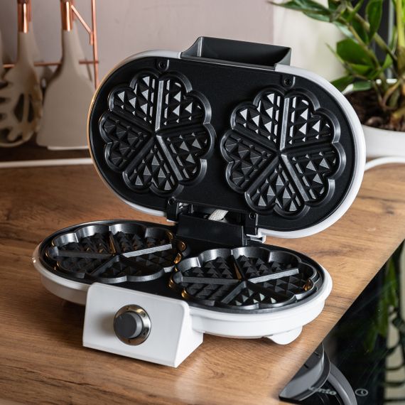 Вафельниця Sokany для бельгійських вафель 1200 Вт універсальна електровафельниця KJ-510 | Зображення 7