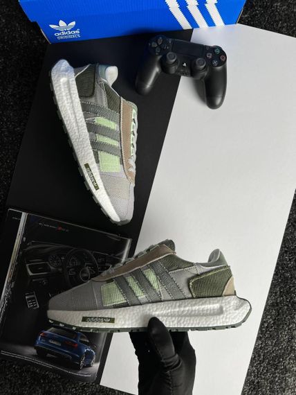Кросівки чоловічі Retropy E5 Texture White Grey Green , В'єтнам маломірки 42 26 | Зображення 4