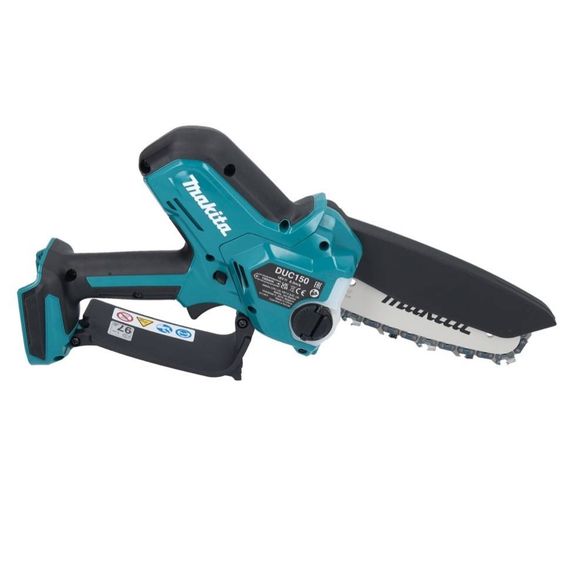 Пила ланцюгова акумуляторна Makita DUC150Z (15 см, 8 м/с, 320 Вт, BL, LXT, без акумуляторів та зарядного пристрою) | Зображення 1