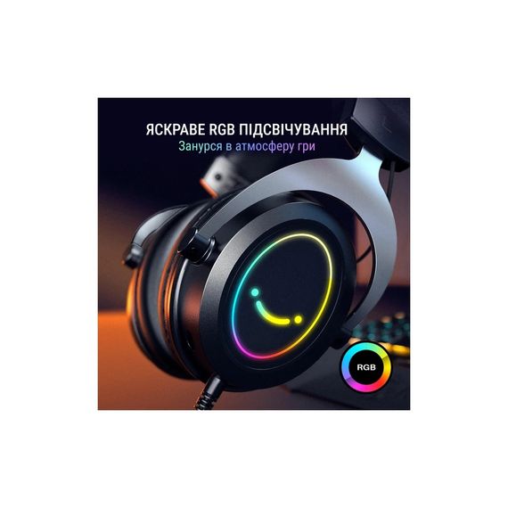 Навушники Fifine H3 RGB Black (H3) | Зображення 2