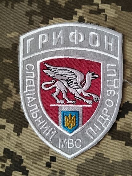 Шеврон Грифон (оригінал) / сірий