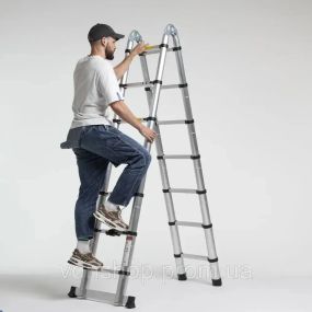 Лестница складная телескопическая 2.1 METER