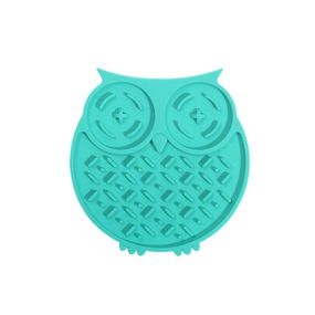 Килимок-годівниця WahoPet для собак Сова силіконова зелена
