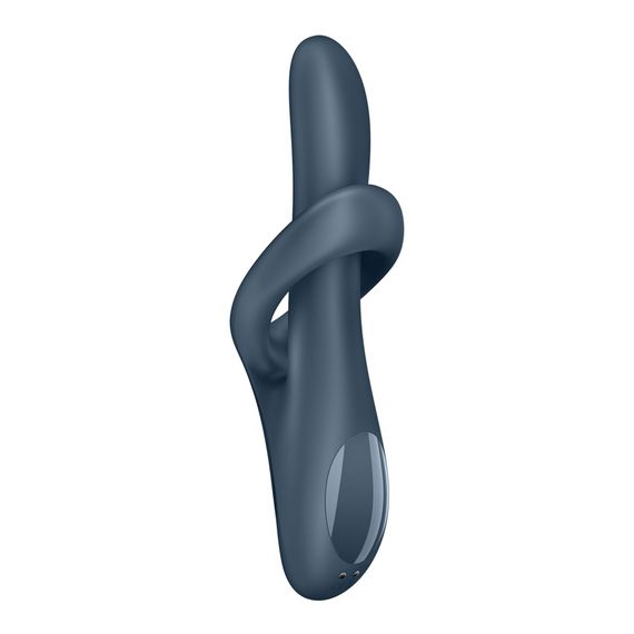 Вібратор з ротацією Satisfyer Heat Flex 4 Grey, підігрів до 39°C | Зображення 2