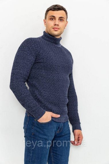 Светр гольф чоловічий колір джинс розміри M, XL, L FA_003631 | Зображення 2