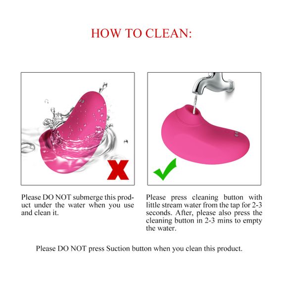 Кліторальний вібростимулятор - Pretty Love Arila Clitoral Suction Vibrator Sex Aura | Зображення 6