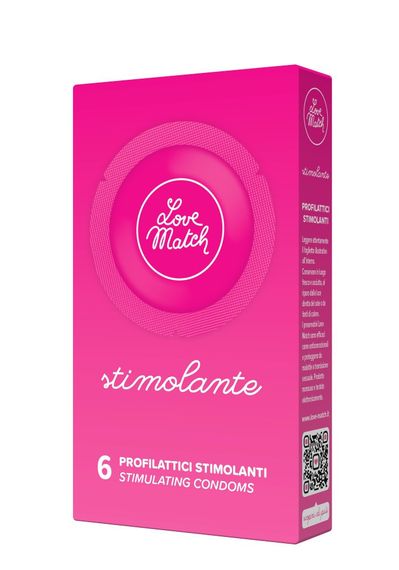 Презервативы - Stimolante (Ribs & Dots), 6 шт. sexstyle | Зображення 1