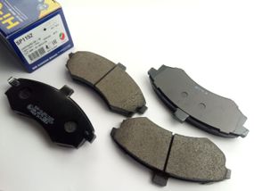 Колодки передні гальмівні Cerato 14", Hi-Q (SP1152) (58101-2DA31)