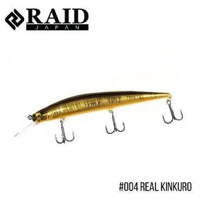 Воблер Raid Level Minnow Plus (125mm, 14g)  (004 Real Kinkuro)