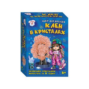 Набор для экспериментов Клен в кристаллах 10114182 персиковое