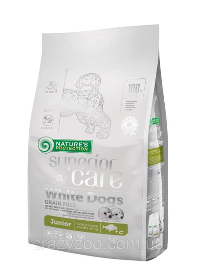 Сухий корм для цуценят Natures Protection Superior Care White Dogs 1.5 кг