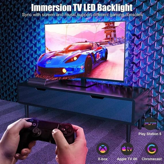 Подсветка для телевизора Синхронизация экрана камерой Wi-Fi 1080P Для экранов | Зображення 4