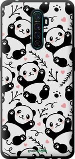 Чохол на Oppo Reno Ace Панди "4318b-1964-2448"