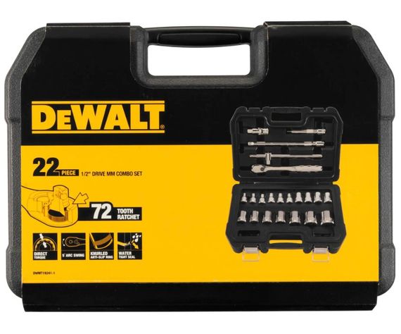 Набір головок DeWalt 1/2 22 предмети (DWMT19241-1) | Зображення 3