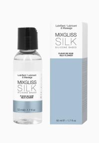 Лубрикант на силиконовой основе MixGliss SILK - FLEUR DE SOIE (50 мл) с цветочным ароматом Sex Aura