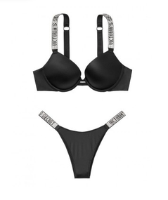 Комплект нижнего белья Victoria`s Secret со стразами 85D