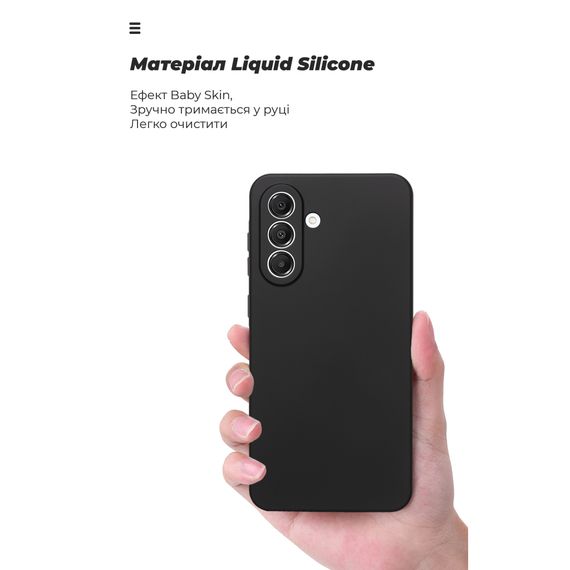 Чохол до мобільного телефона Armorstandart ICON Samsung A36 5G Camera cover Black (ARM82178) | Зображення 6