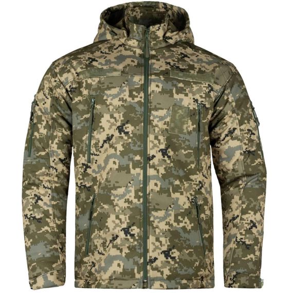 Куртка зимова SoftShell Omni-Heat піксель
