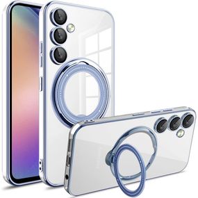 Чохол силіконовий MagSafe для Samsung Galaxy A55 колір Синій