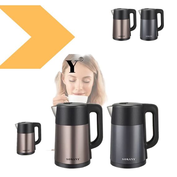 Електричний чайник швидке кип'ятіння XPRO SK-09016 (45122-SK-09016_341) | Зображення 1