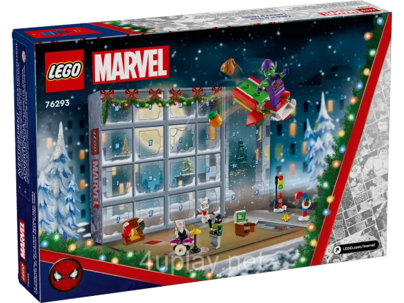 Новорічний адвент календар 2024 ЛЕГО Марвел Людина-павук Оригінал LEGO Marvel Spider-Man Advent Calendar | Зображення 3