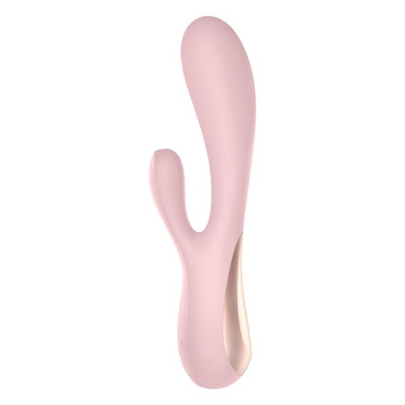 Смарт вібратор-кролик Satisfyer Mono Flex Mauve, 2 мотори, керування через інтернет Sex Aura | Зображення 1