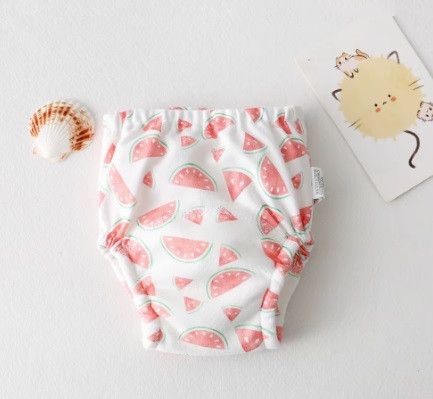 Тренувальні трусики, бавовняні багаторазові підгузники для привчання до горщика, принт Кавун