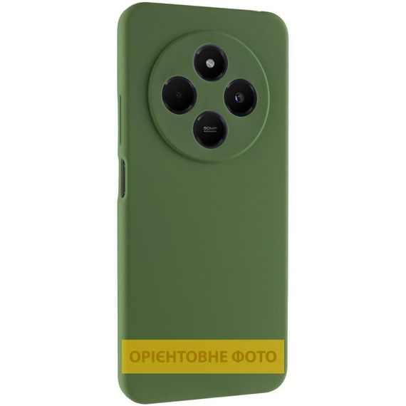 Чохол Silicone Cover Ummi Lakshmi Full Camera (AA) для Xiaomi Redmi A5 (Europe version) Зелений / Dark green