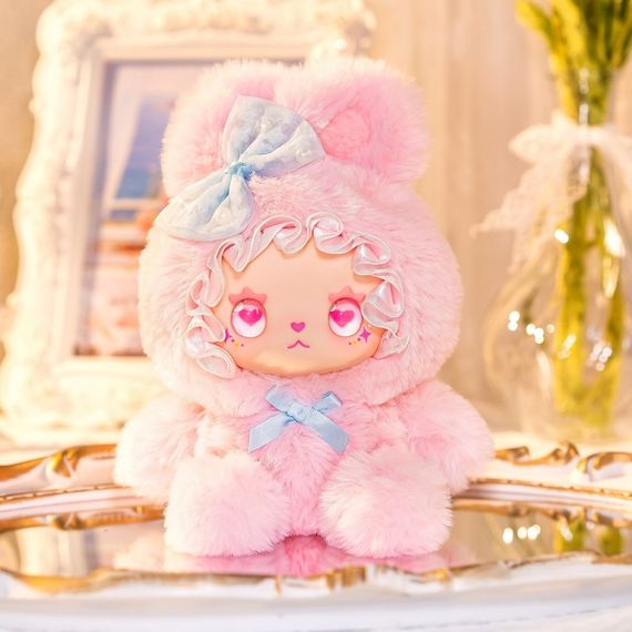 Коллекционная мягкая игрушка с кольцом "Зайчики" POP TOP Lucky Emma MJ-000090 серии "Lovely Emma" | Зображення 6