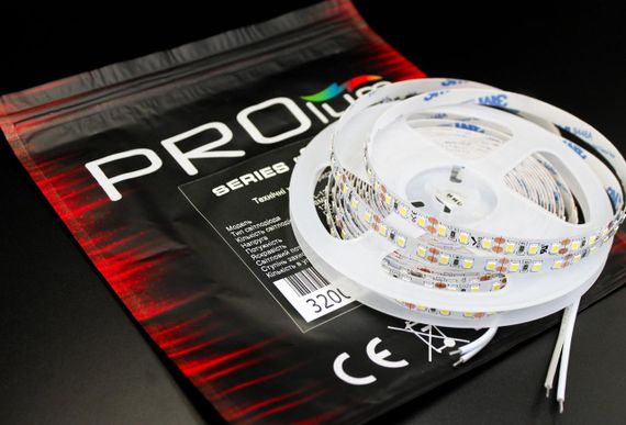 Світлодіодна LED стрічка PROLUM 12V 2835\120 IP20 Series "SG" Білий (5500-6000К) | Зображення 4