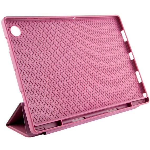 Чехол-книжка Book Cover (stylus slot) для Samsung Galaxy Tab A9 (8.7'') (X110/X115) Бордовый / Maroon | Зображення 3
