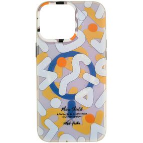 TPU чохол Pastel Chaos with MagSafe для Apple iPhone 16 Pro Max (6.9") White