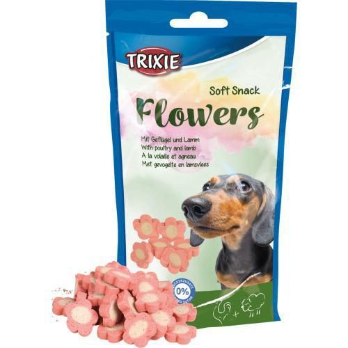 Ласощі Trixie Soft Snack Flowers для собак малих порід і цуценят з ягням і куркою 75 г | Зображення 2