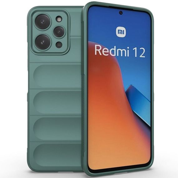 Чохол силіконовий MagCase для Xiaomi Redmi 12 колір Зелений | Зображення 1