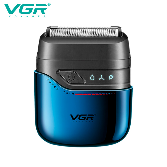 Електробритва VGR V-364 BLUE шейвер, подвійне лезо, IPX7 (45697-V-364 BLUE_441) | Зображення 4