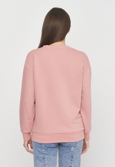 Світшот для жінок рожевий, 3XL | Зображення 1