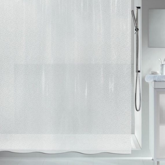 Шторка для ванной и душа Spirella Galet 180x200 см, водоотталкивающая PEVA, 10.13028 | Зображення 1