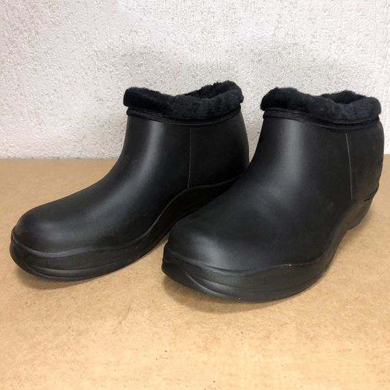 Ботинки женские утепленные на меху. 39 размер. HJ-177 Цвет: черный