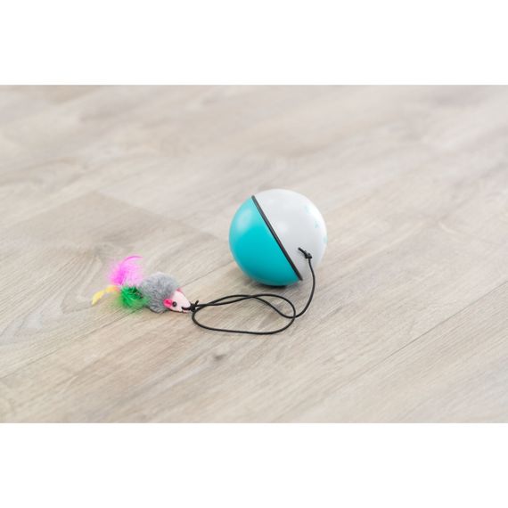 Іграшка Trixie для котів М_яч з моторчиком і мишею 9 см | Зображення 2